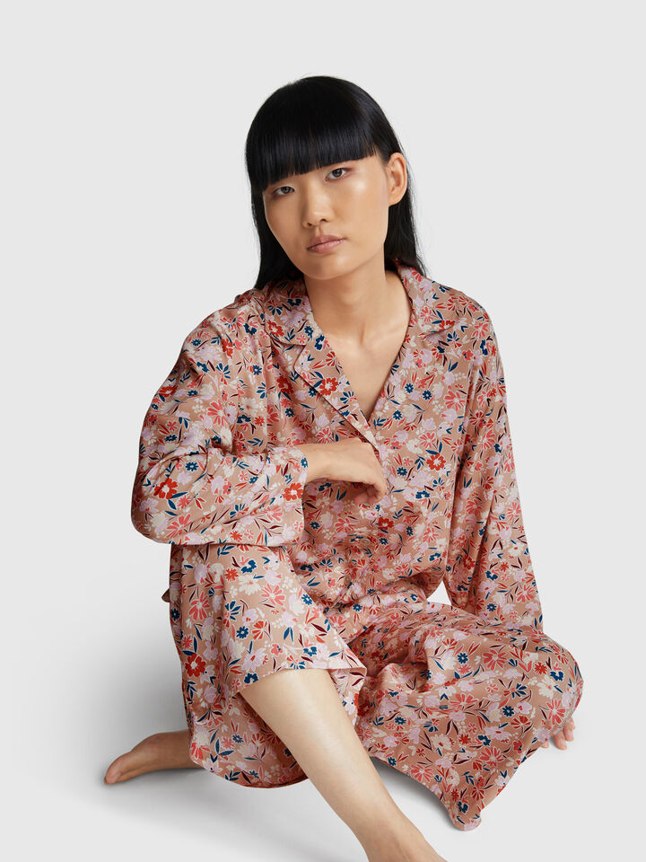 PYJAMA(JACKET+TROUSE Women image number 3